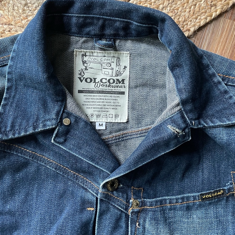 Volcom Jean jacket size medium
